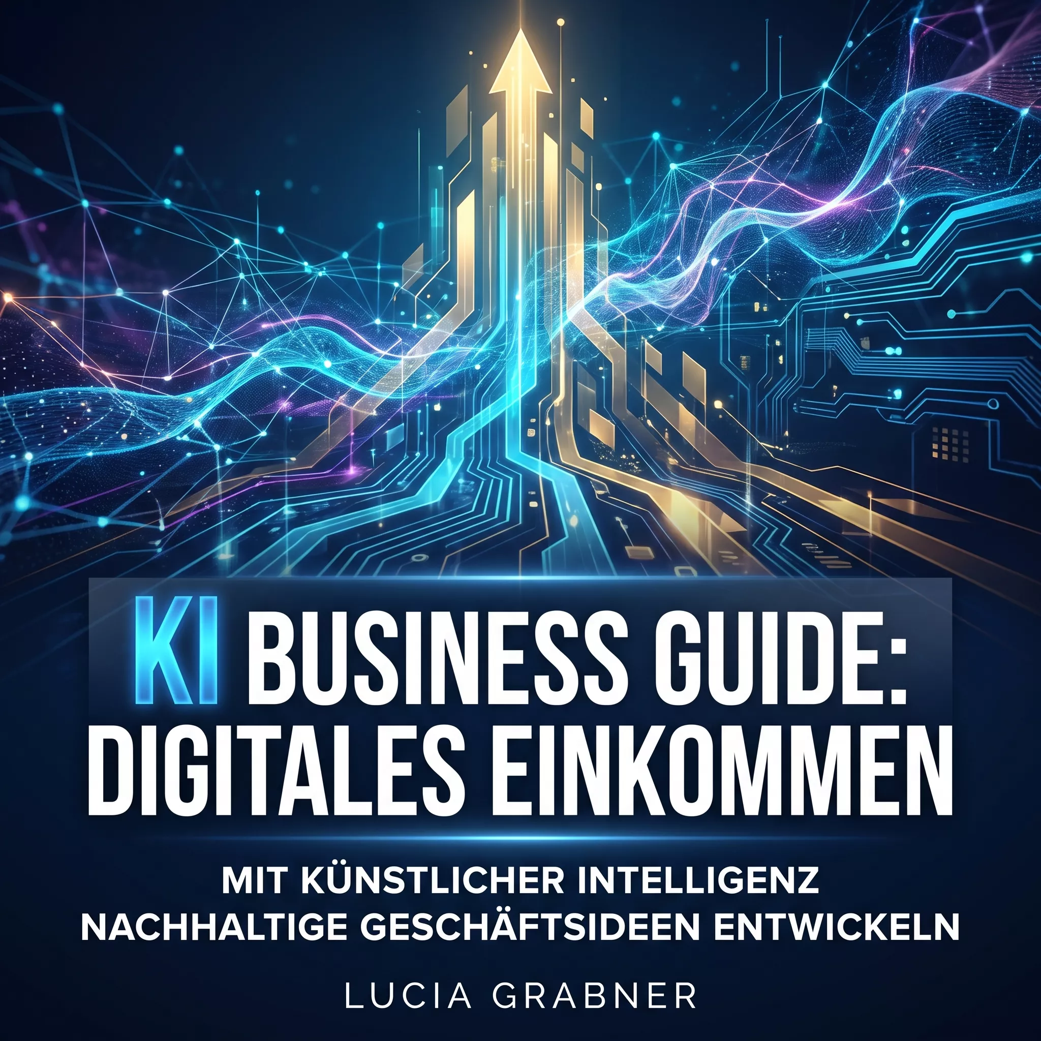 Cover von „KI Business Guide – Digitales Einkommen“ von Lucia Grabner – LinguaDrago