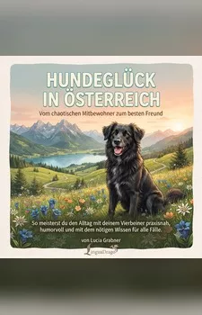 Cover des Hörbuchs „Hundeglück in Österreich“ von Lucia Grabner – Ratgeber zu Hundehaltung und Hundeerziehung in Österreich