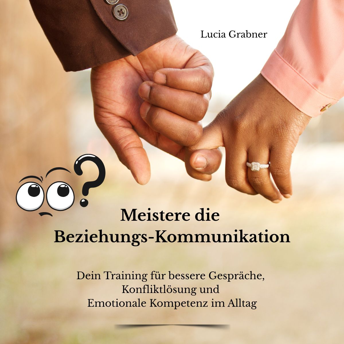 Die ineinander verhakten Zeigefinger eines Paares Die ineinander verhakten Zeigefinger eines Paares